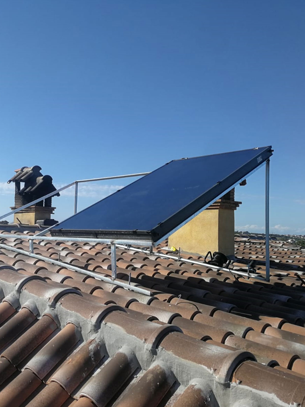 Istallazione impianto solare termico